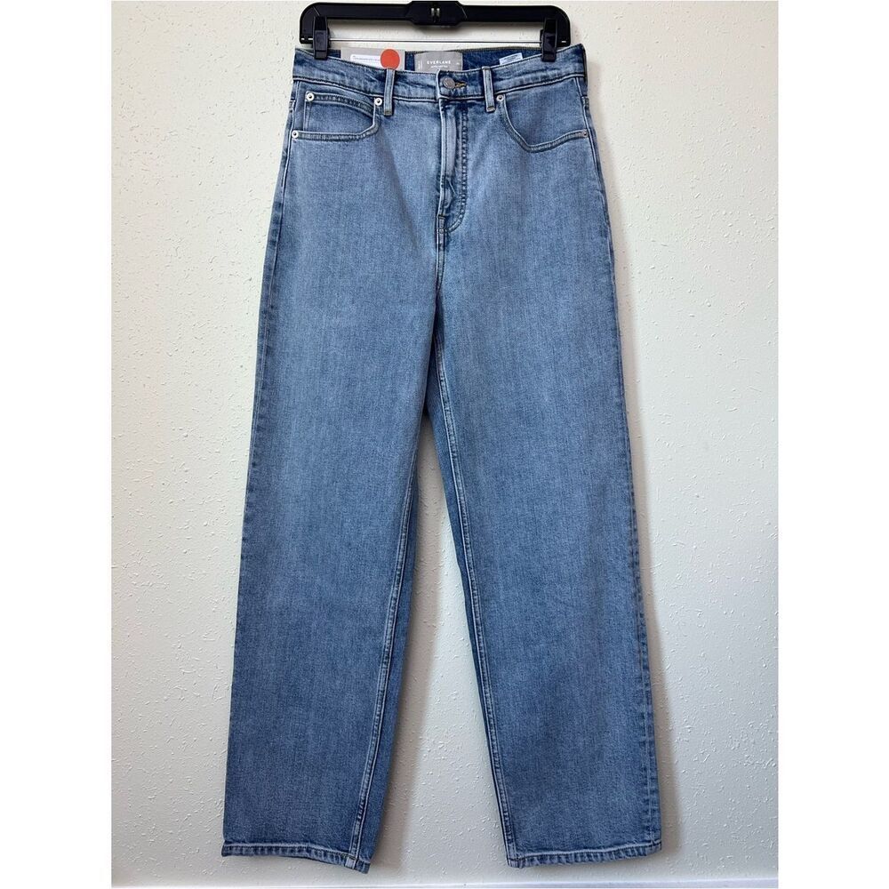 New Everlane THE WAY-HIGH® JEAN in Salt Water Size 29L - Picture 4 of 14